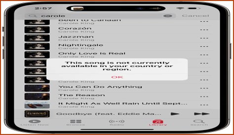 Why are some albums not available on iTunes?